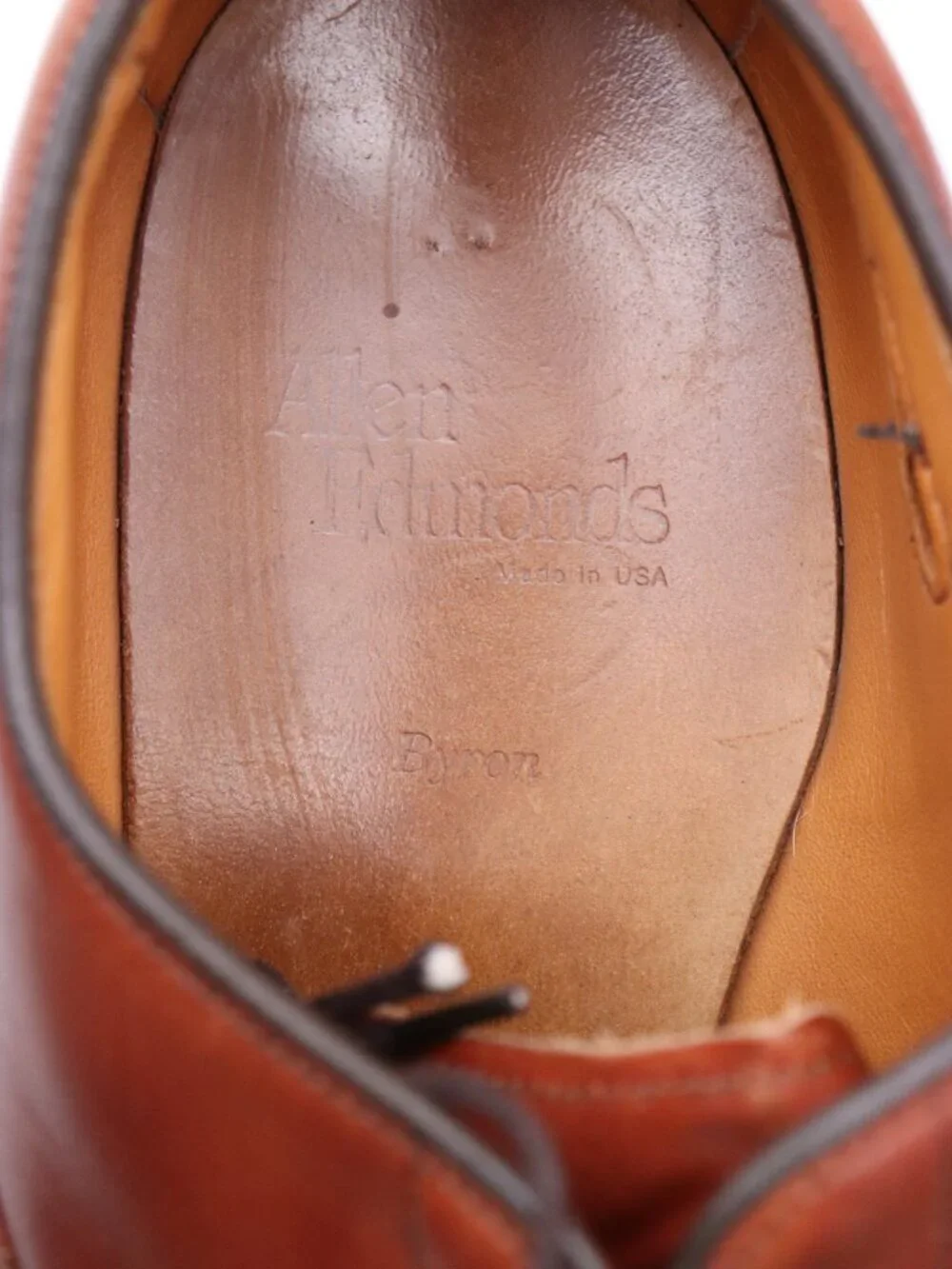 Allen Edmonds Byron Shoes Men's Size 10 EEE Brown Leather Dress Oxford USA